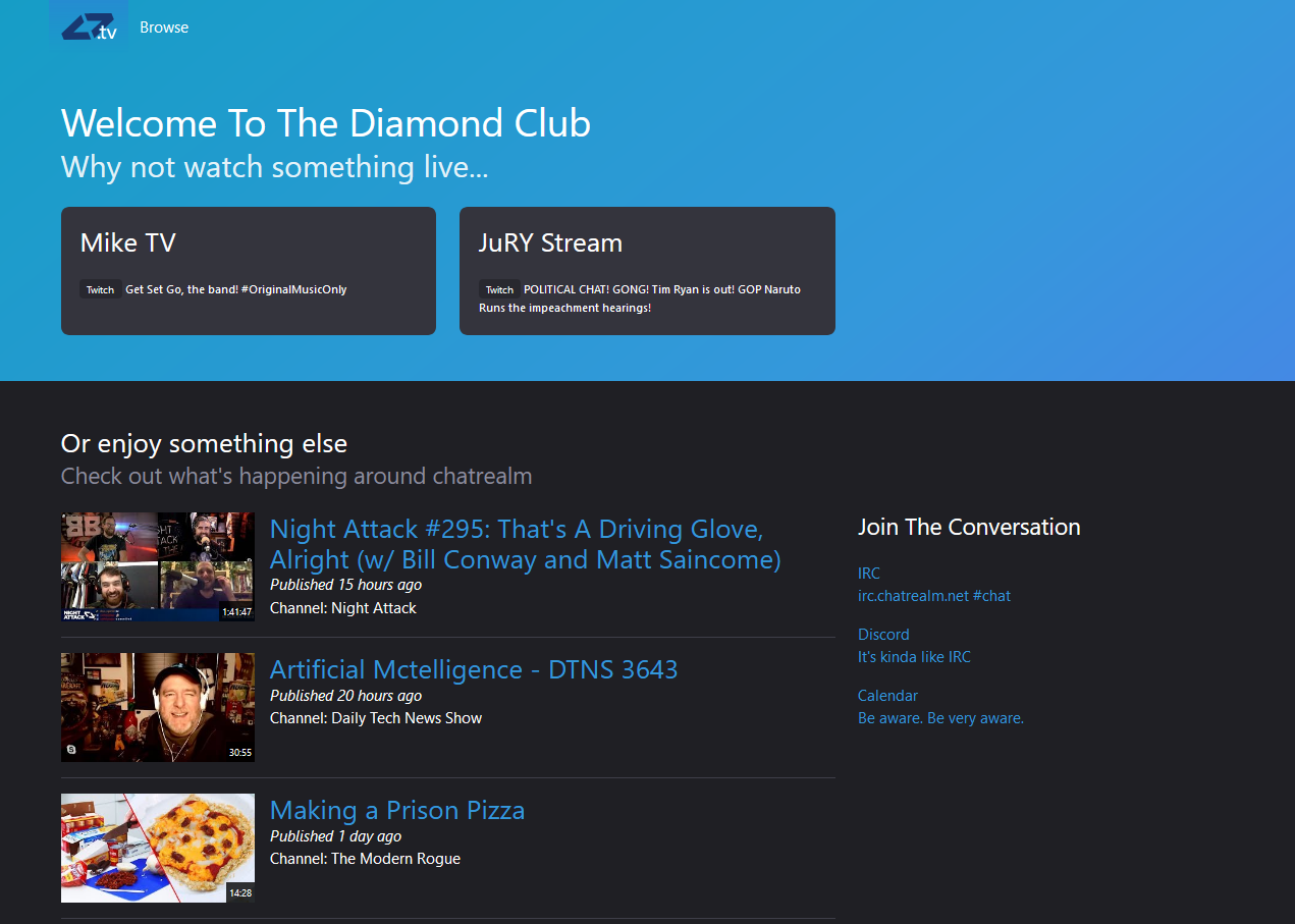 Homepage