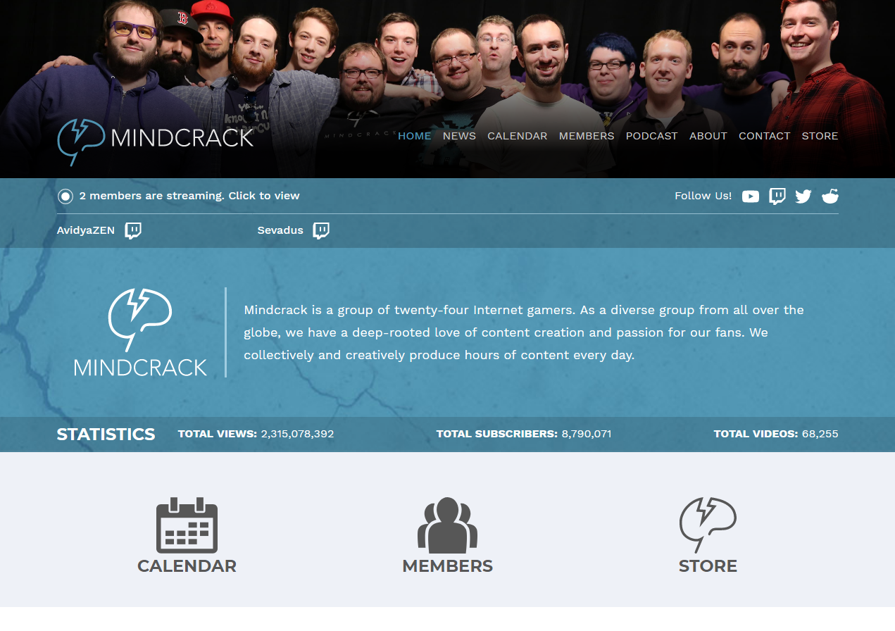 Homepage